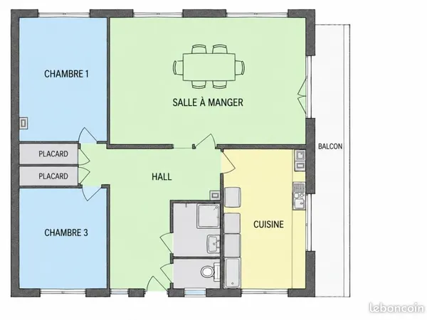Plateau à aménager 90 m²