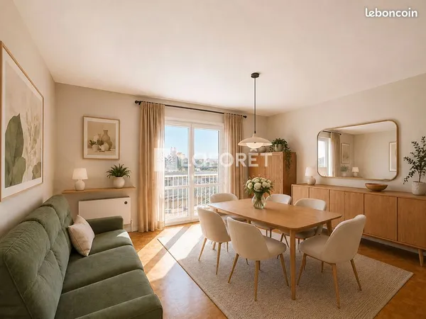 Appartement 2 pièces 59 m²