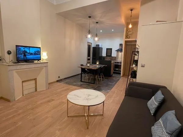 T3 meublé de 50 m² - 2 chambres, 2 salles de bain - Marseille centre - Idéal étudiants