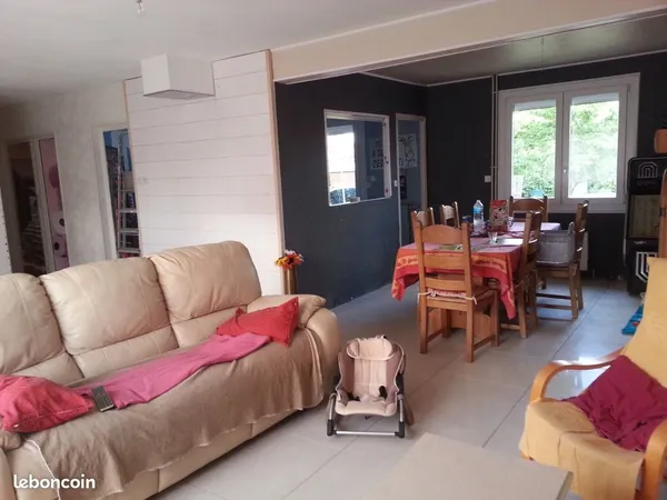 Maison, pavillon individuel, Liesse ND, 135 m2, 5 chambres