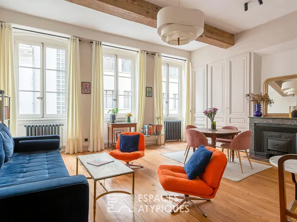 Magnifique appartement bourgeois entièrement rénové dans le quartier Grôlée
