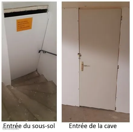 Cave de 5m2 pour stockage proche gare