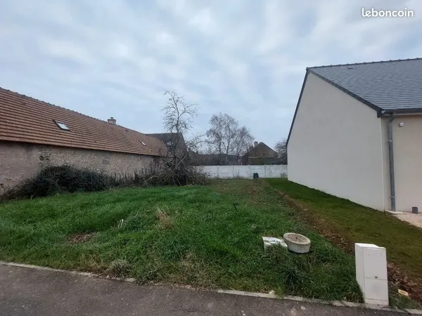 Vends terrain viabilisé proche de Blois