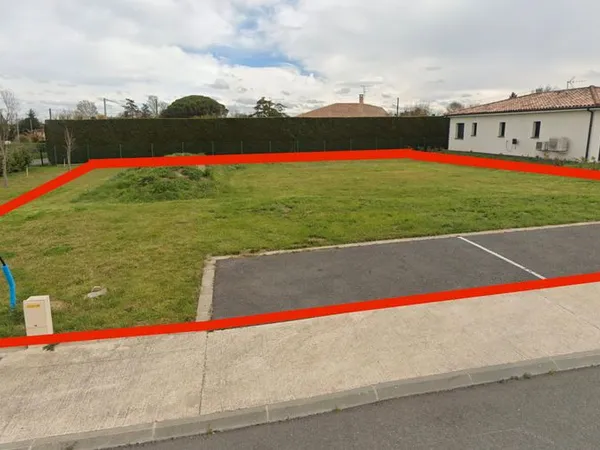 Terrain 641m2 Verdun sur Garonne