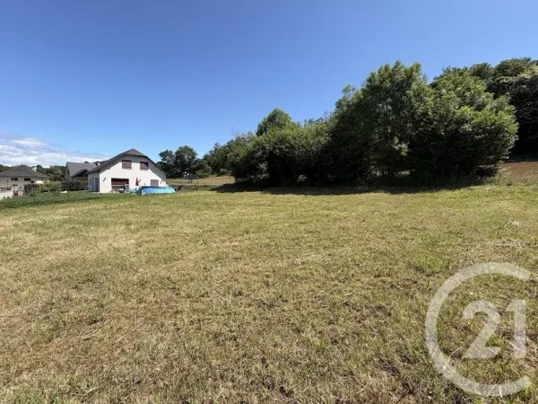 Terrain à bâtir 625 m²