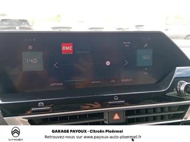 Citroën C4 moteur électrique 136ch (100 kw) shine automatique — photo 12
