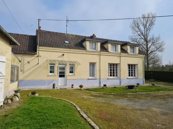 Maison de village 132m2, vallée de l'Yères, 25 minutes de Pe