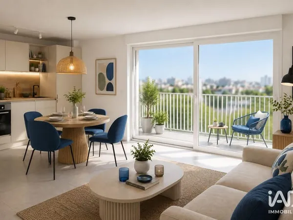Appartement 3 pièces 62 m²