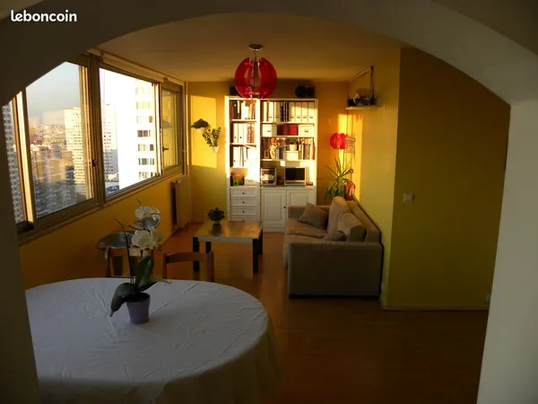 66m² - 3 Pièces - 75013 - Appartement à louer en meublé