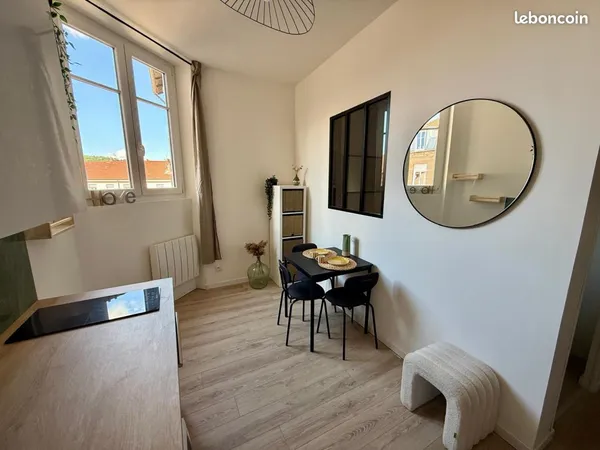 Meublé 2 pièces 27 m²