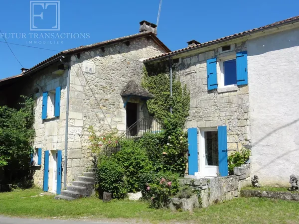 Maison pierre et grange