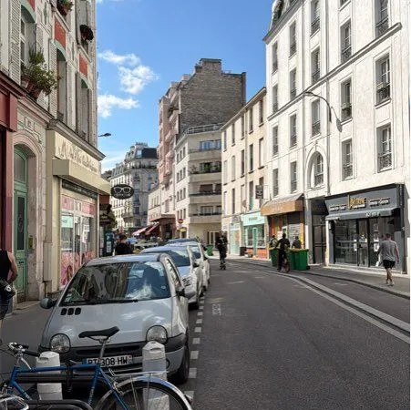 Location pure local 90m2 - Marché Secretan Paris 19e