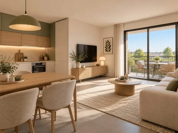 Appartement 3 pièces 54 m²