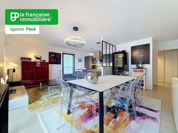 Appartement vendu à Vezin - 4 pièces 81 m2 - 5min de Rennes