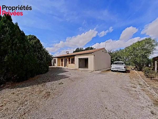 Maison Villesiscle 5 pièce(s) 110 m2 - GARAGE
