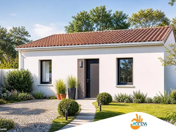 Terrain + maison 66 m²