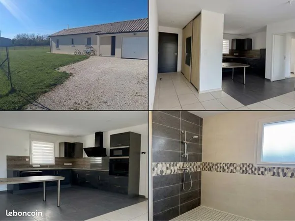 Maison à louer à proximité de Jonzac et Barbezieux