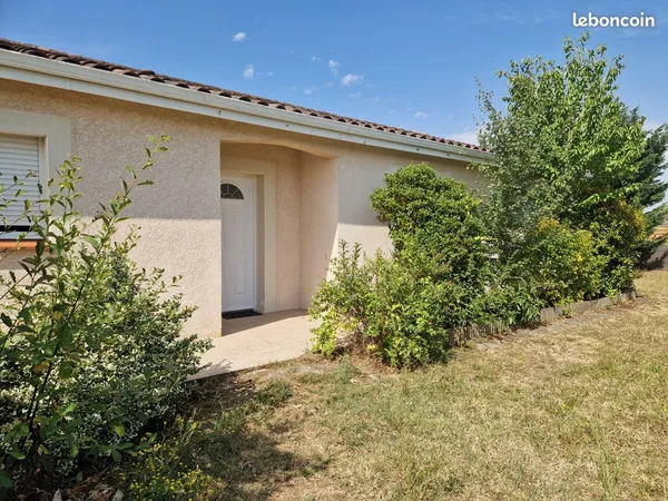 Villa T5 sur terrain végétalisé