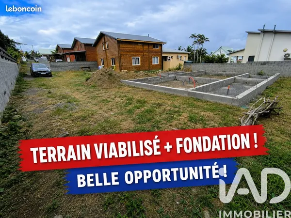 Terrain 268 m² Saint-Louis