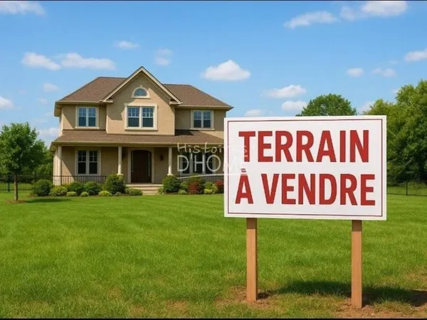 Terrain constructible 563 m²