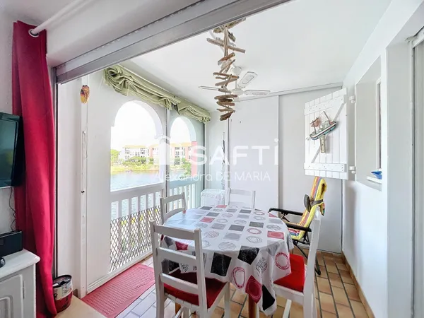 APPARTEMENT T2 ET CABINE VUE SUR L'ETANG