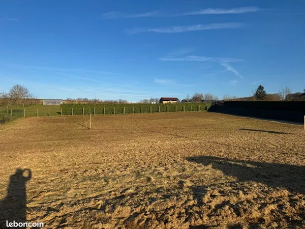 Terrain à bâtir 1731m2