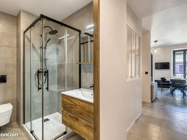 Studio meublé neuf - Hyper-centre Thonon - 29,75 m²