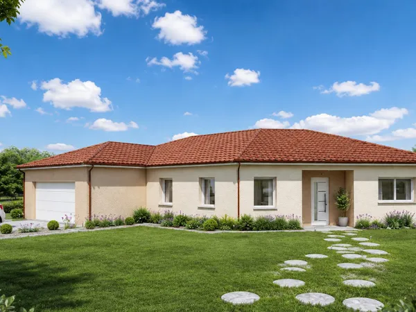 Terrain + maison 126 m²