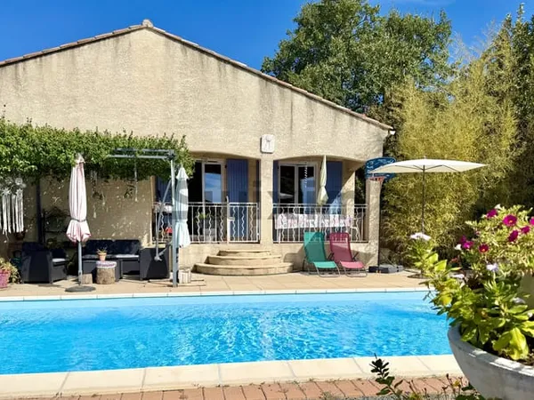 Maison individuelle avec piscine Vézénobres