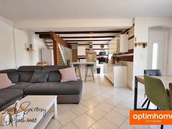 MAISON DE 123 M² - 3 CHAMBRES + BUREAU - ENTIEREMENT RENOVÉE - CLAIRA (66530)