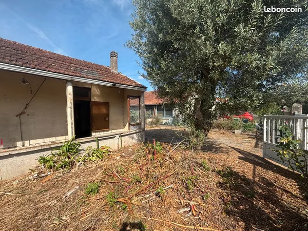 Maison 71m² + garage 36m² terrain 645m² FLOIRAC 130 000