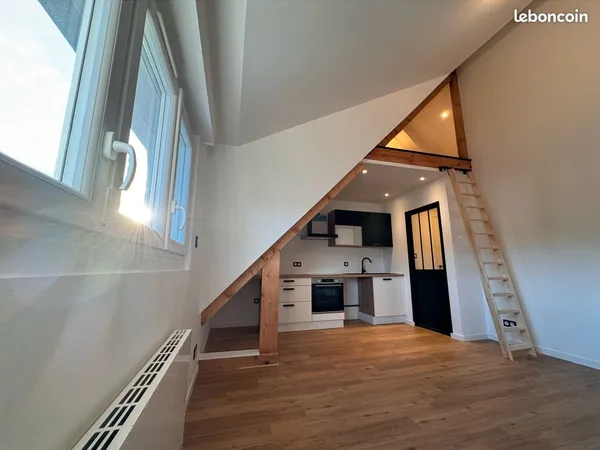 Appartement T2 + mezzanine type loft
