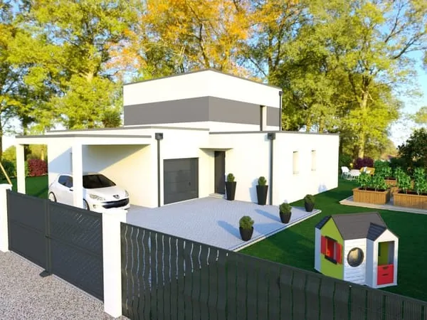 Projet de construction d'une maison 117 m² avec terrain à AUBIERE (63)