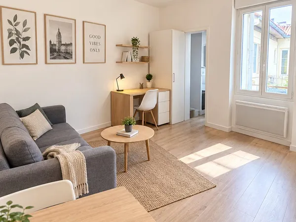 Appartement 1 pièce 23 m²