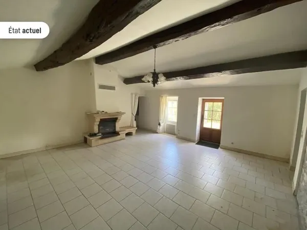 Maison en pierre de 3 pièces principales