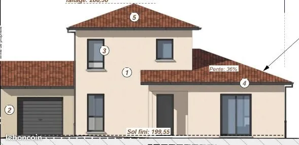 Maison 4 pièces 100 m²