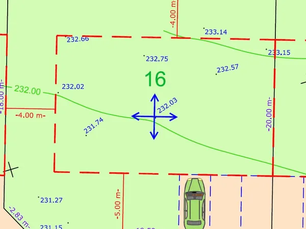 Terrain 430 m²