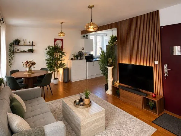 Appartement T2 rénové - 41 m² - Parking privé - Centre-ville - DPE D