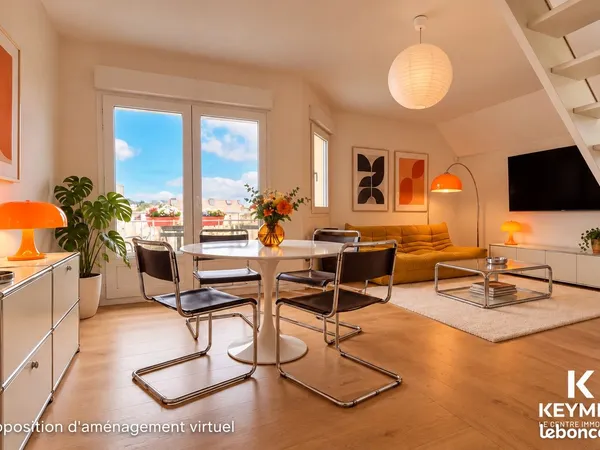 Duplex 4 pièces 90 m²