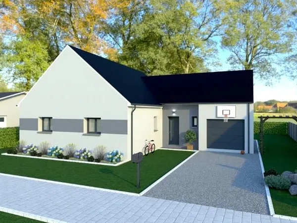 Maison 4 pièces 90 m²