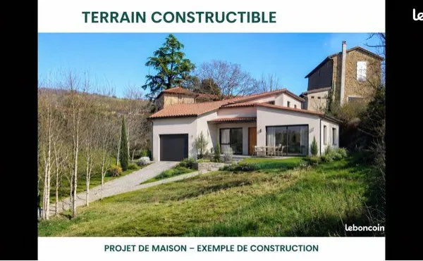 Rare sur le secteur, terrain a vendre