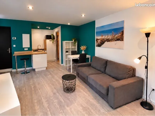 Studio meublé 25 m² - Centre La Garde - DPE B - 650 CC