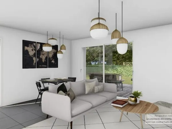 Maison neuve 2 pièces 44 m²