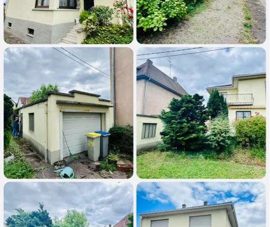 Maison individuelle avec terrain et Garage à Ostwald