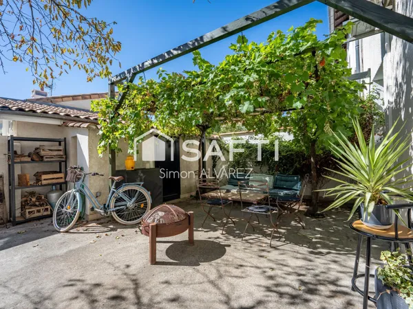 Maison T4 avec bureau, et studio attenant, proche commodités