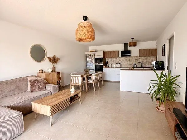 Appartement T3 72m2 terrasse et jardin