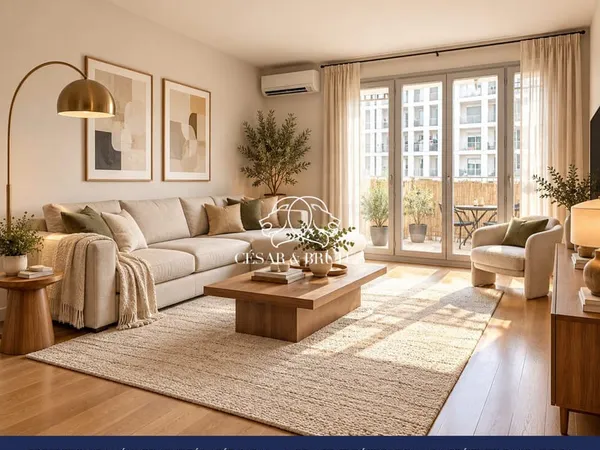 Jet d'Eau Appartement T3 74 m² Balcon Parking DPE B