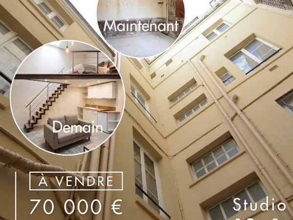 Studio quartier Notre-Dame