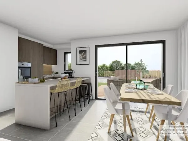 Maison neuve 4 pièces 90 m²