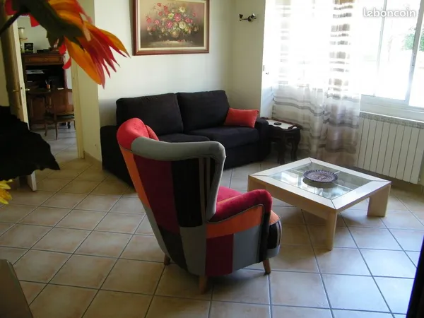 Appartement T2 meublé en rez de chaussée